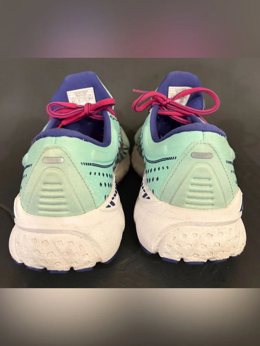Brooks Women’s Running Shoes - Mint with Pink Accents